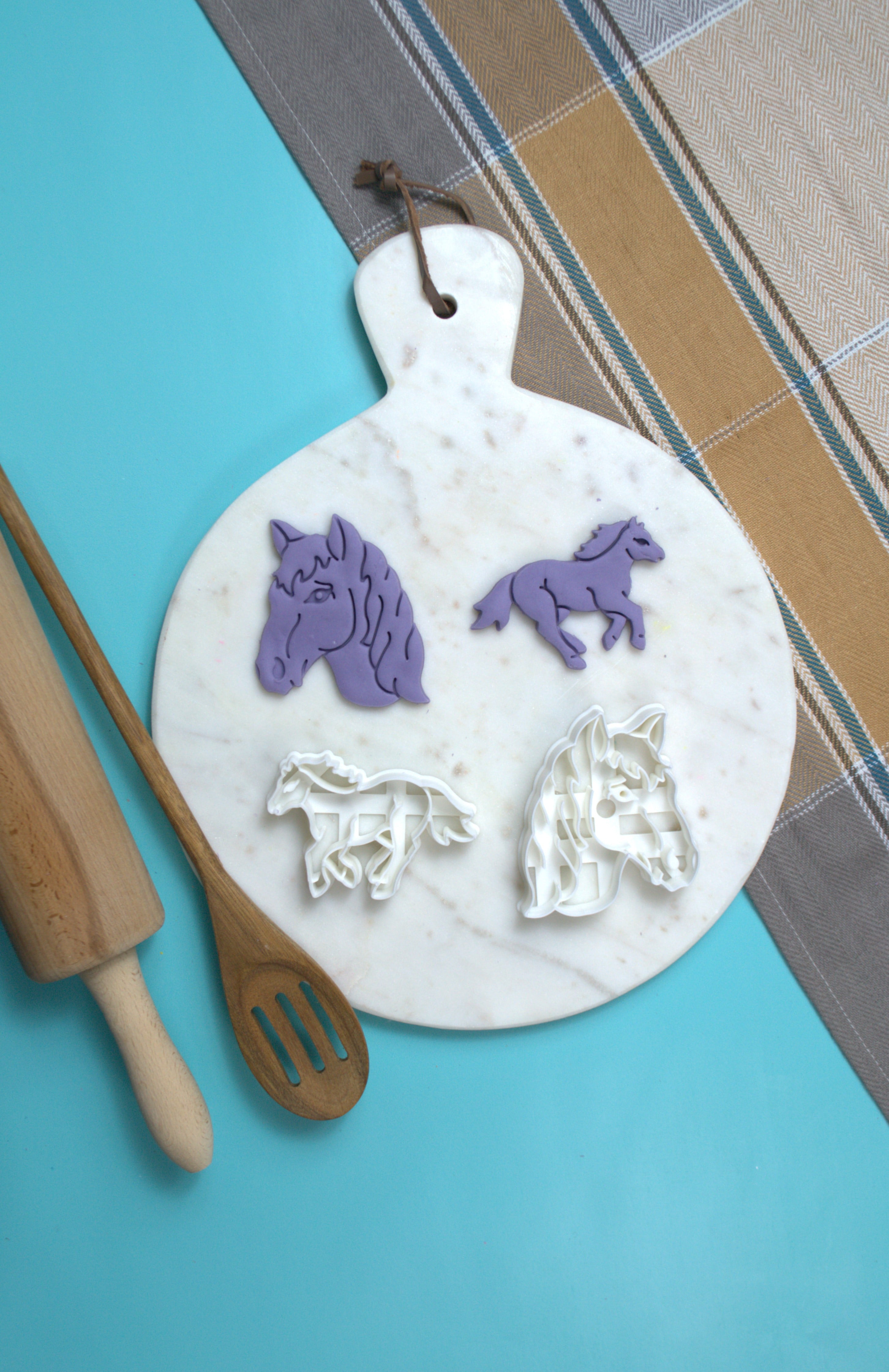 Horse Running Cookie Cutter 3d model