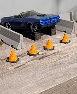 1:64 Car Ramps 3d model