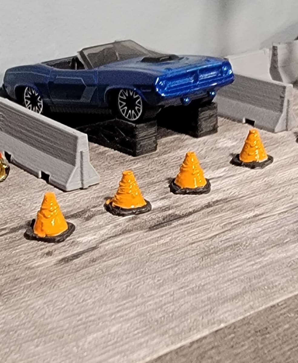 1:64 Car Ramps 3d model