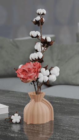 Tube Shape Vases 3d model