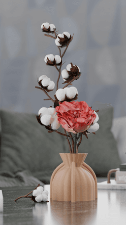 Tube Shape Vases 3d model