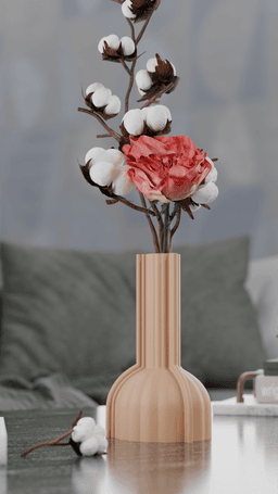 Tube Shape Vases 3d model