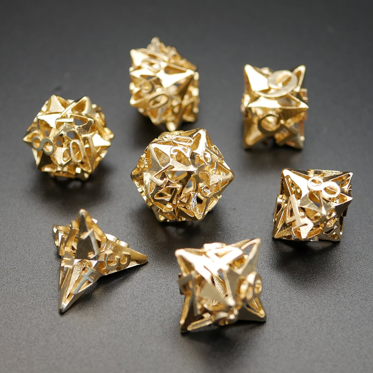Pinwheel Dice Set with Decader 3d model