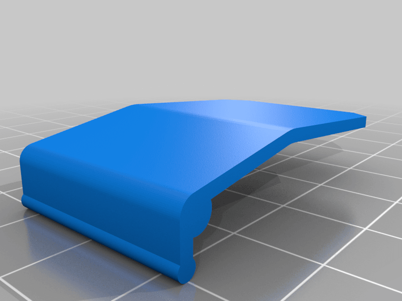 Suspenders clip 3d model