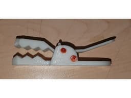 Suspenders clip 3d model