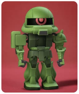 Chibi Flexi Zaku 3d model