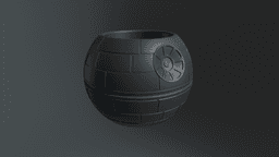 Death Star Planter / Pen Holder 3d model