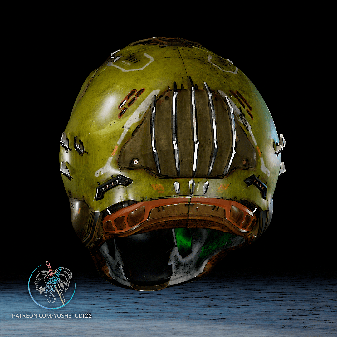 Eternal Helmet 3D Printer File STL 3d model