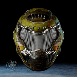 Eternal Helmet 3D Printer File STL 3d model