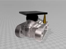 student tank - Studentenkampfpanzer 3d model