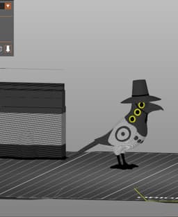 KPop Demon Hunters Sussie magpie bird 3d model