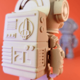 ASTROPAL - The cute astronaut 3d model