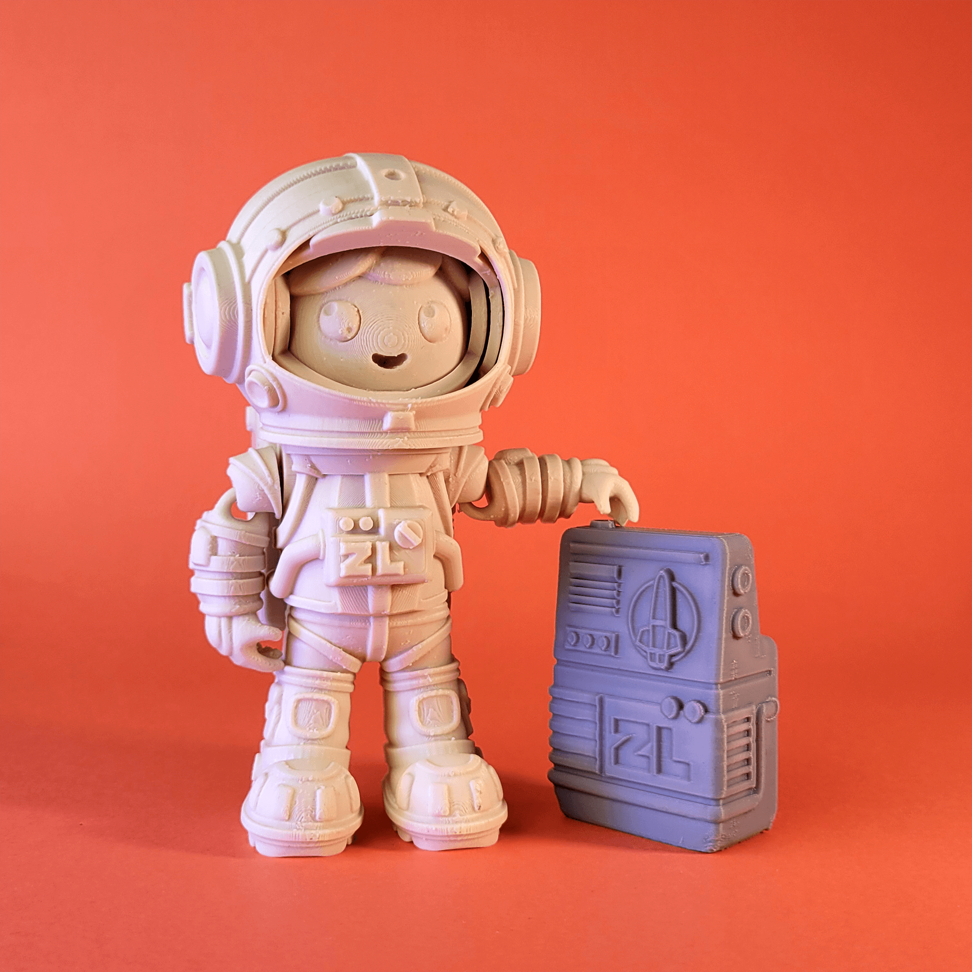 ASTROPAL - The cute astronaut 3d model