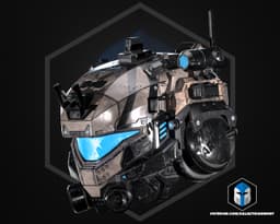 TF2 Pulse Blade Helmet - 3D Print Files 3d model