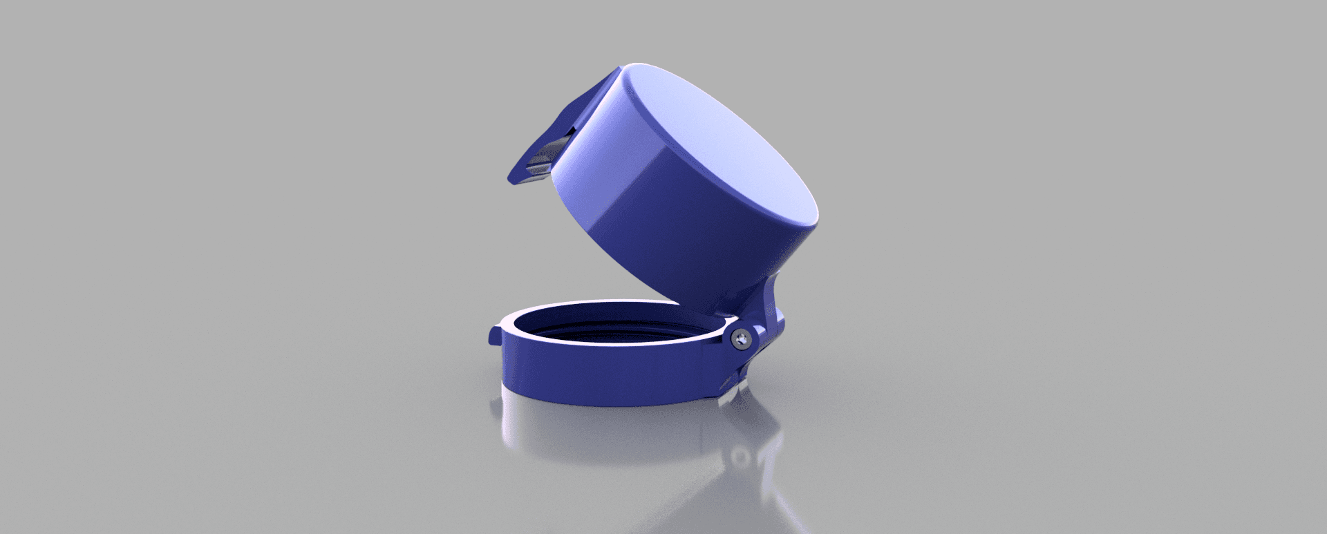 AirUp bottle cap with M3 screw 3d model