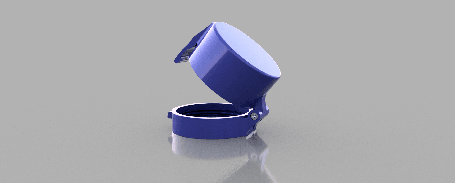 AirUp bottle cap with M3 screw 3d model