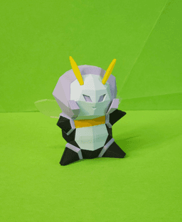 Illumise Low Poly Pokemon 3d model