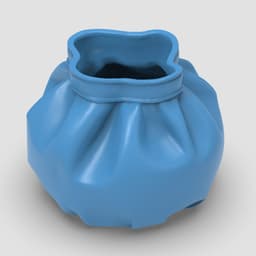 CLOTH POUCH PLANTER 3d model