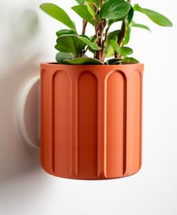 Wall Planter with Hidden Drip Tray - LG01 3d model