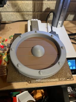DND SHIELD DICE TRAY 3d model