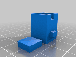 Plastic Adapter for carbon brush (Drill) 3d model