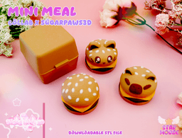 Mini Meal Clickers + Mini Collab x SugarPaws3D 3d model