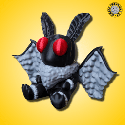 Mothman...but he's THICC 3d model