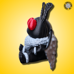 Mothman...but he's THICC 3d model