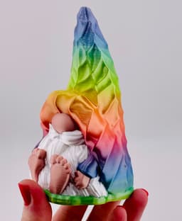 Dragon Scale Hat Gnome 3d model