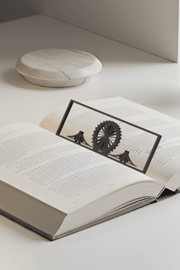 London Bookmark, Creativity Bookmark, Gift Idea 3d model