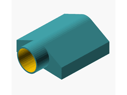 80mm Noctua Fan Funnel 3d model