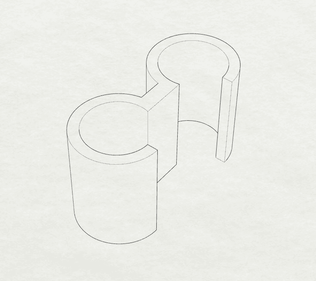 Clothes dryer stand/rack/hook + lock 3d model