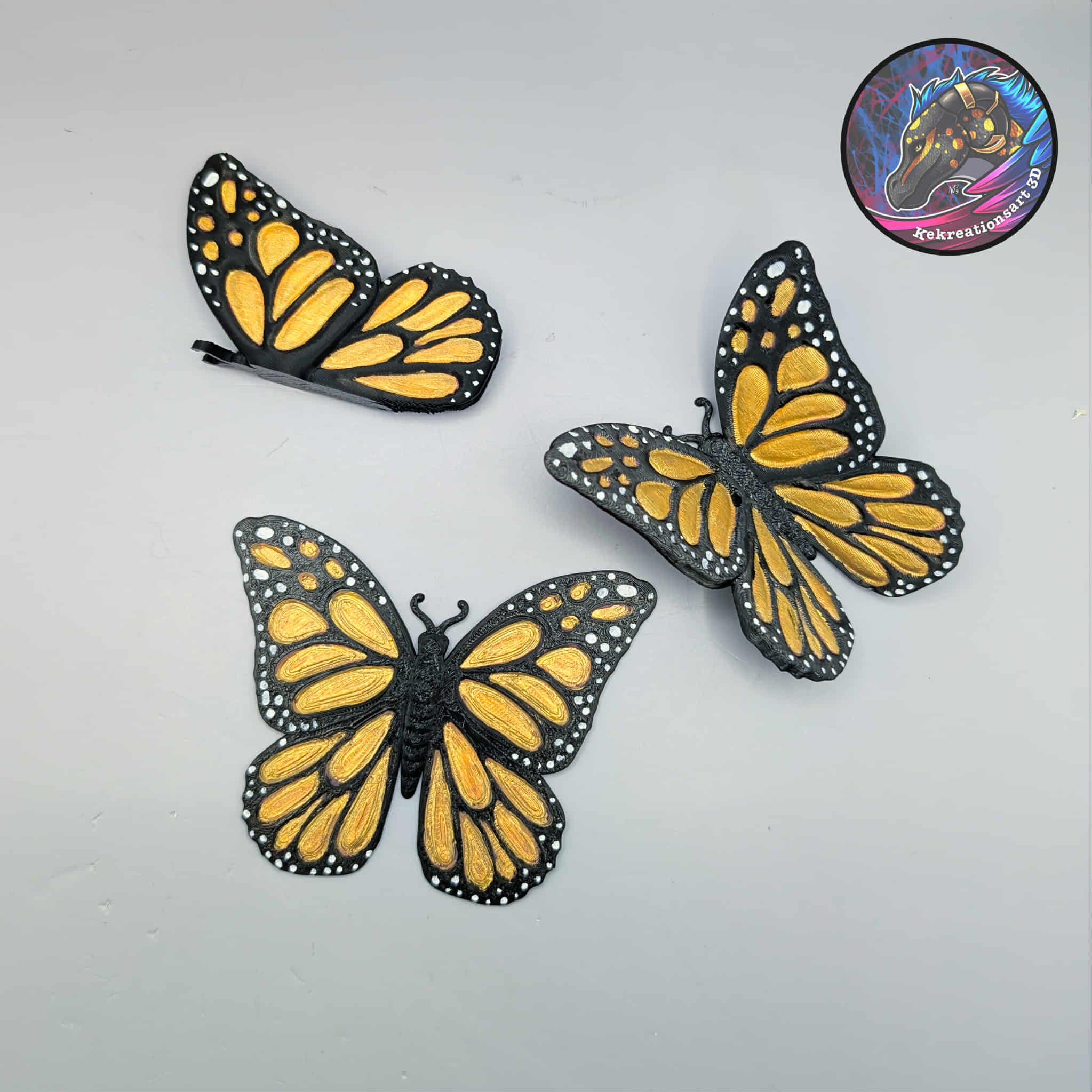 wall butterflies 3d model
