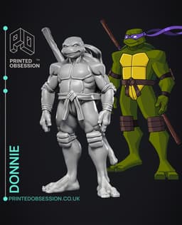 Donnie - TMNT - Fan Art 3d model