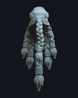 Thorek Tanglebeard v2 3d model