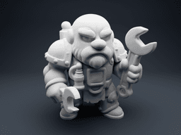 Engineer Mechsmith – Chibi Tech Support Miniature 3d model