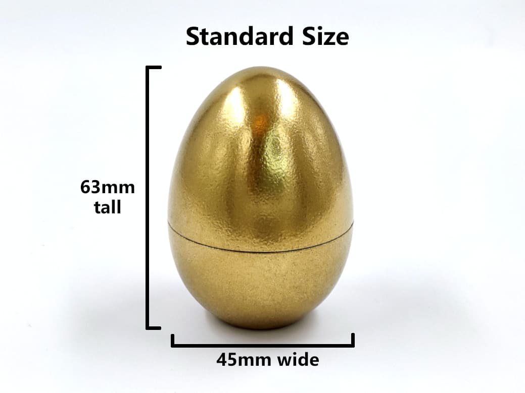 Easter Egg with Threads - Great for Hiding Prizes! 3d model