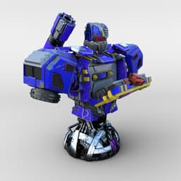 Soundwave Bust 3d model