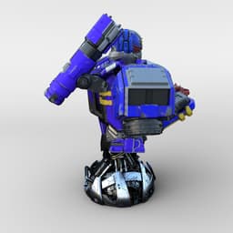 Soundwave Bust 3d model