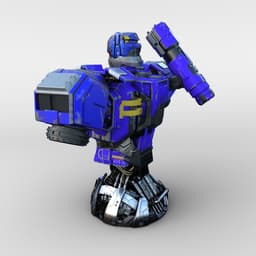 Soundwave Bust 3d model