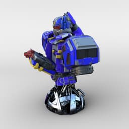 Soundwave Bust 3d model
