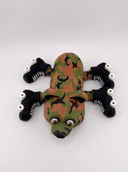 Camo Bears on Skates 3d model