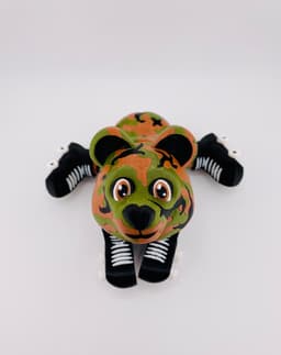 Camo Bears on Skates 3d model