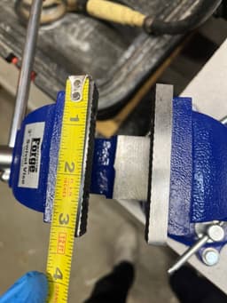 3" Bench Vise Magnetic Soft Jaws Multi-Grooved 3d model
