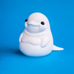 Beluga Whale 3d model
