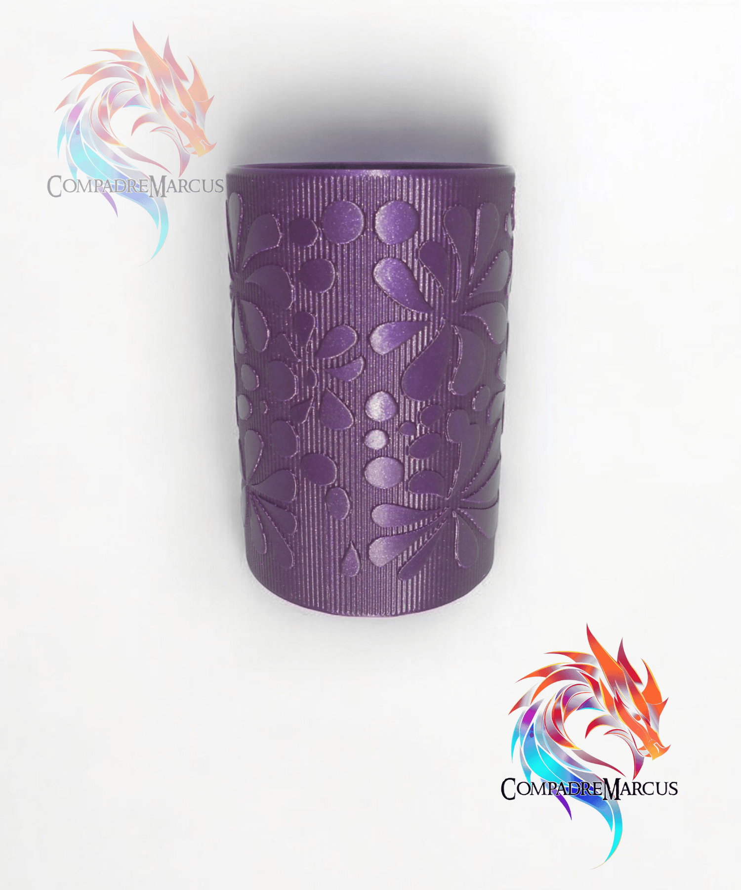 Petal and circle shapes Vase 3d model