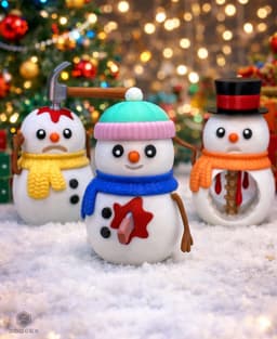 The Wounded Snowmen 3d model