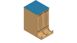 Battery storage 3d model