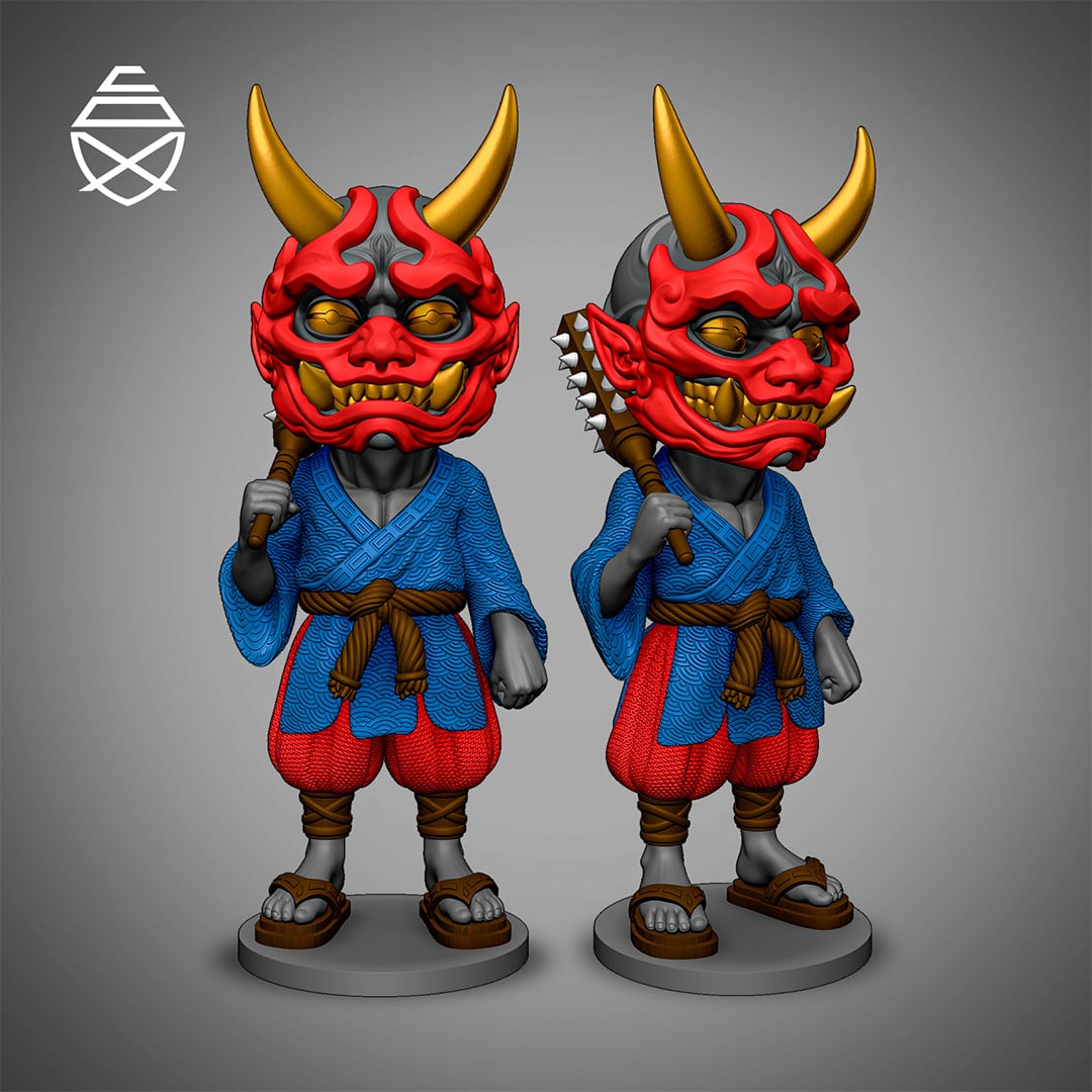 ONI CHIBI 3d model