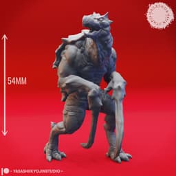 Hook Horror Clan - Tabletop Miniatures (Pre-Supported) 3d model